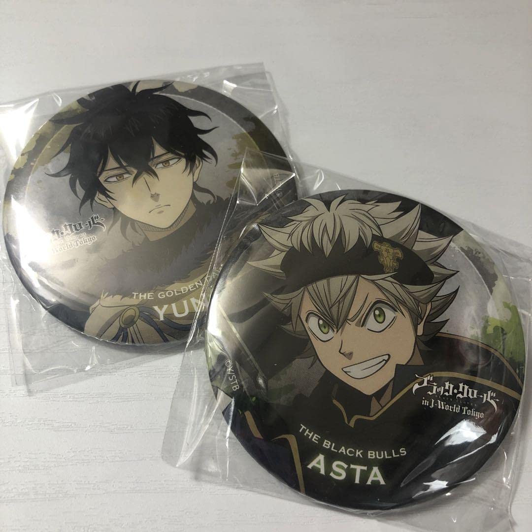 ブラッククローバー ユノ 缶バッジ Amazon】ぎゅぎゅっとBIGスクエア缶